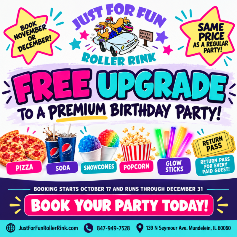 free-party-upgrade